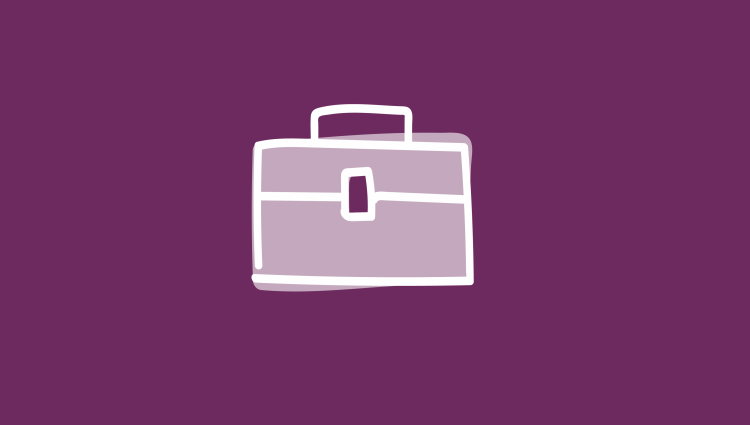 Secondary breast cancer toolkit icon purple