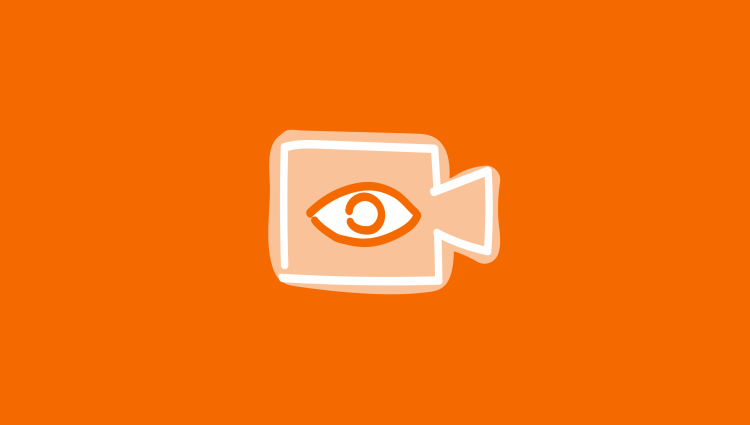 Webinar icon orange