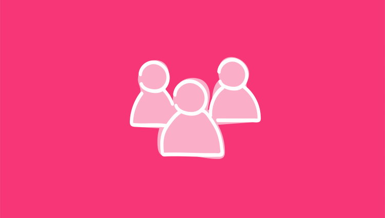 group icon pink